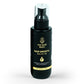 Black bottle of Ancient Rishi Hair Growth Secret Oil on a white background